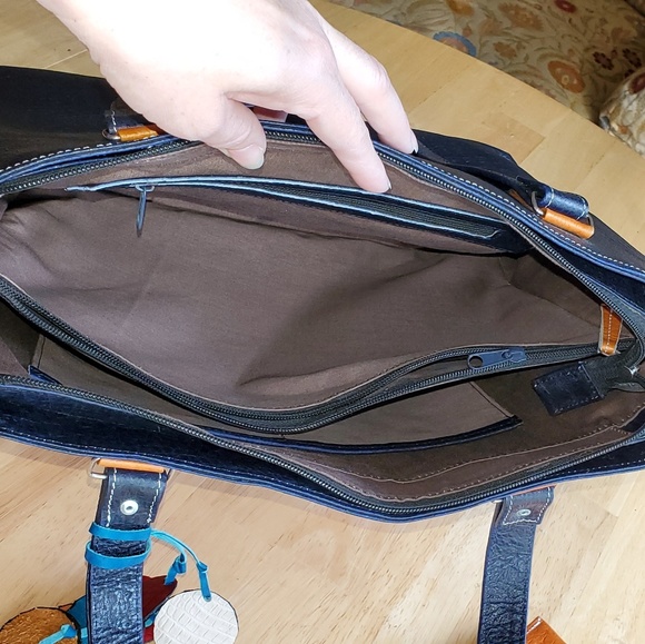 Purse, shoulde tote, leather purse, office- travel - Picture 7 of 8